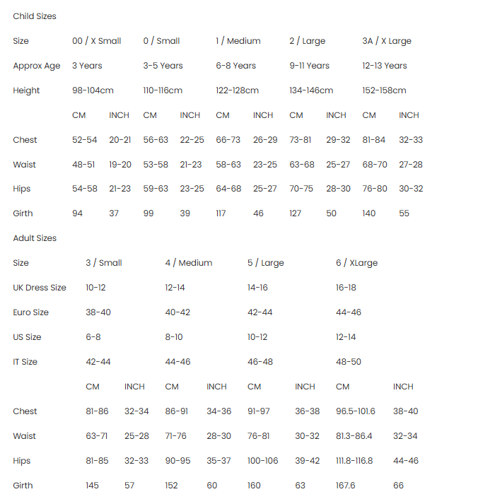 Size Guide