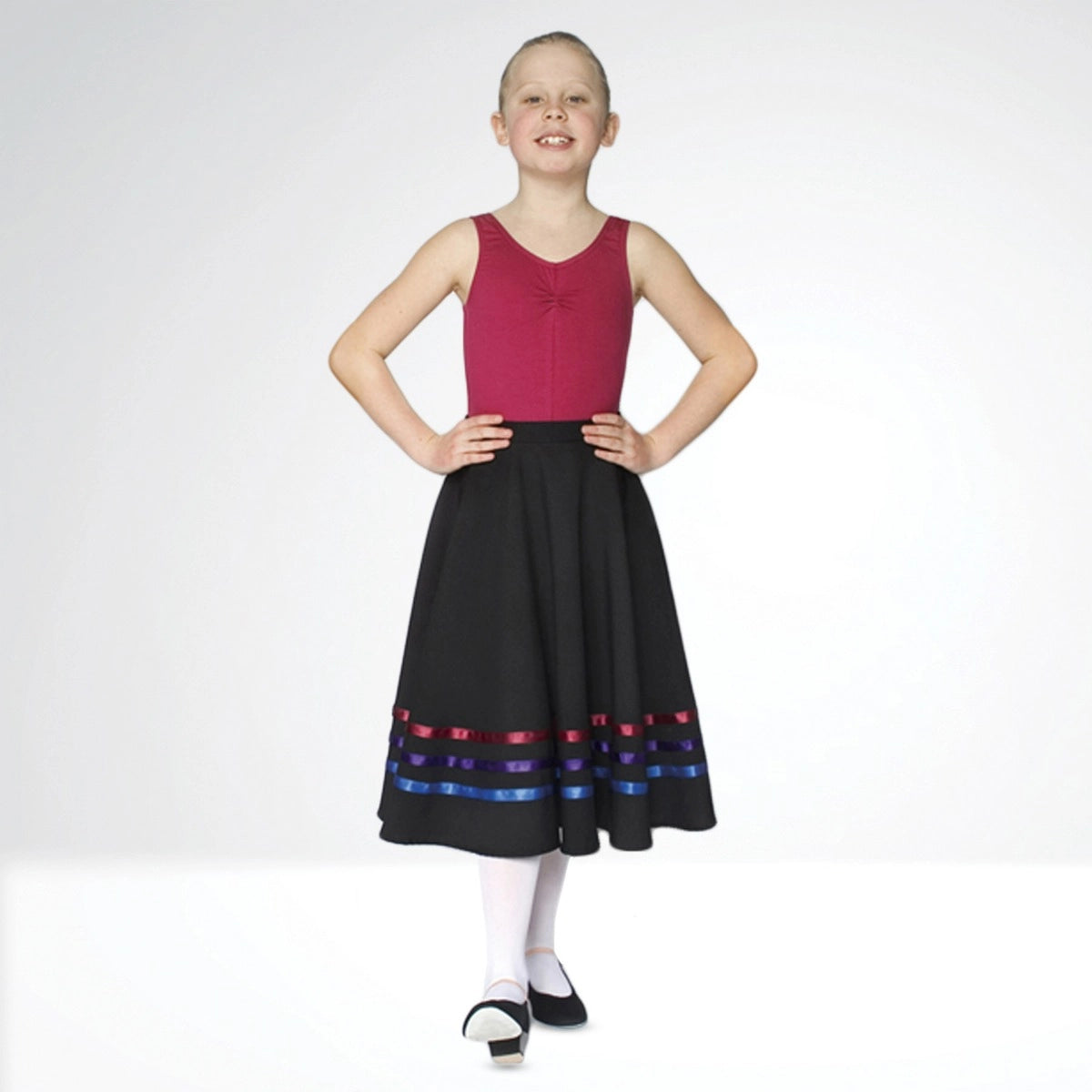 Little Ballerina RAD Approved character skirt with double satin ribbon