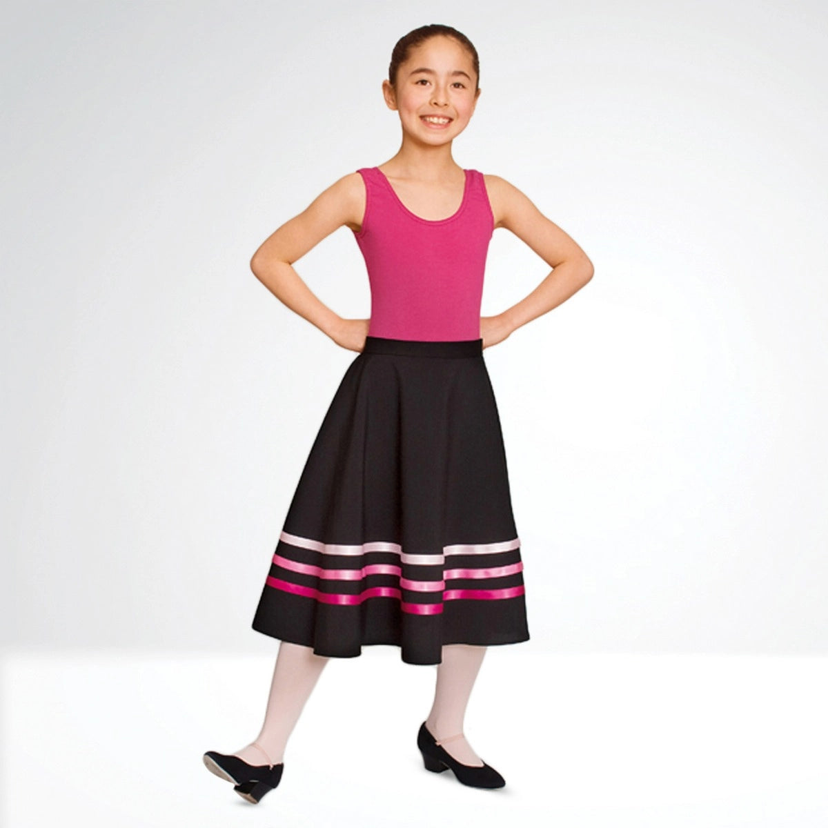 Little Ballerina RAD Approved character skirt with double satin ribbon