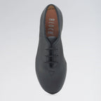 Black tap shoe with 'Bloch' branding on a light gray background