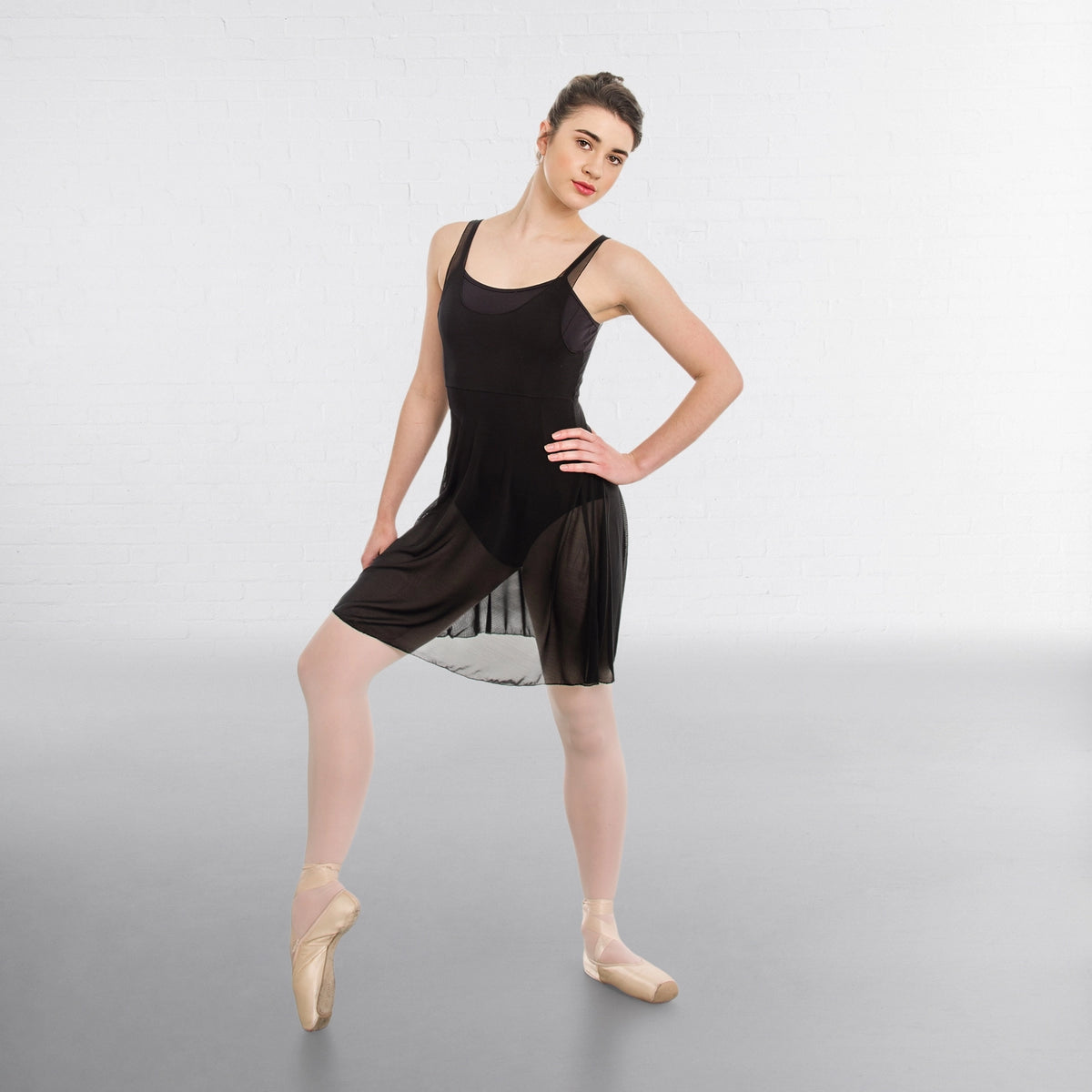 1st Position mesh lyrical dance dress