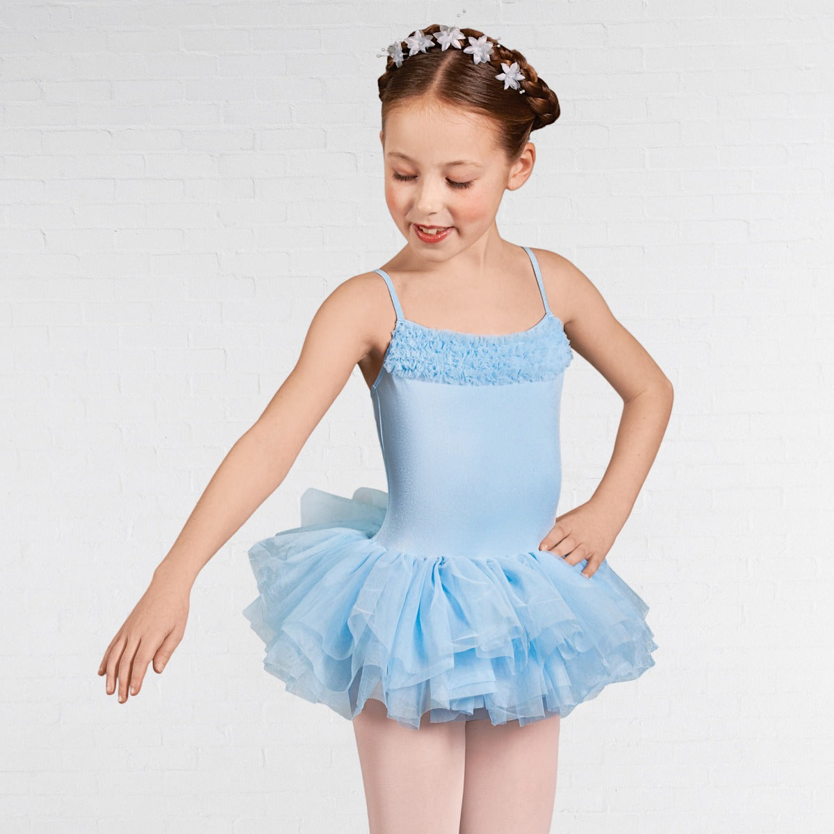 Bloch Desdemona girls tutu leotard