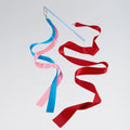 RAD Grade 1 Ribbon Stick with blue, pink and red ribbons