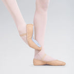 Capezio Daisy leather ballet shoes medium fit with full suede sole