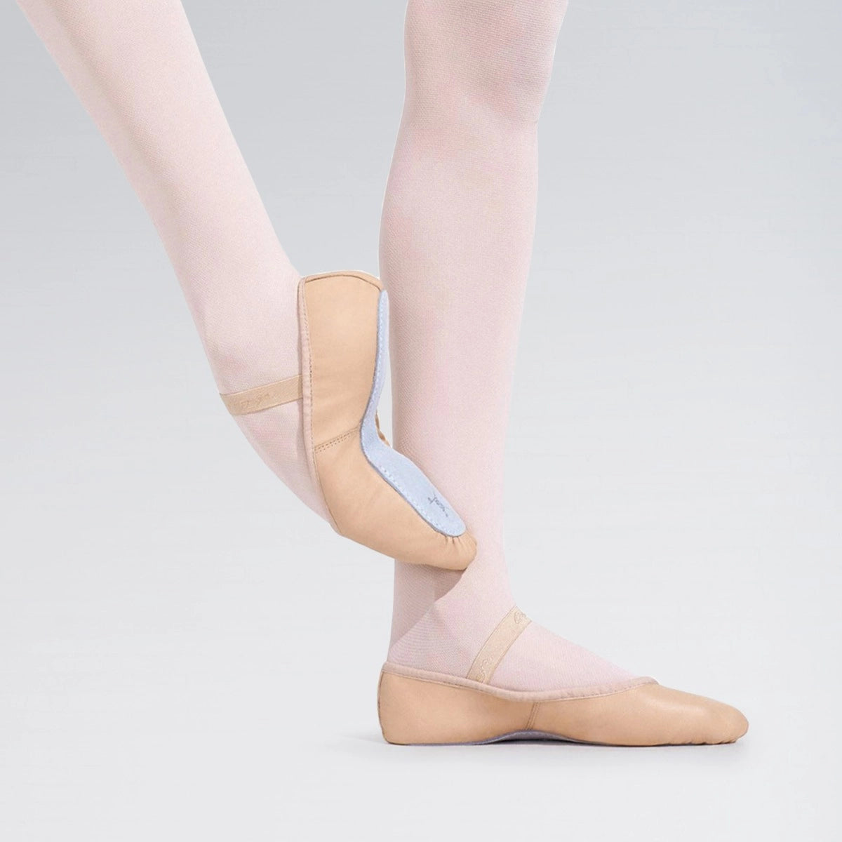 Capezio Daisy leather ballet shoes medium fit with full suede sole