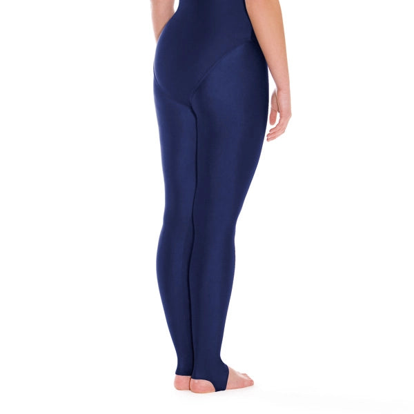 1st Position stirrup dance tights with elasticated waist
