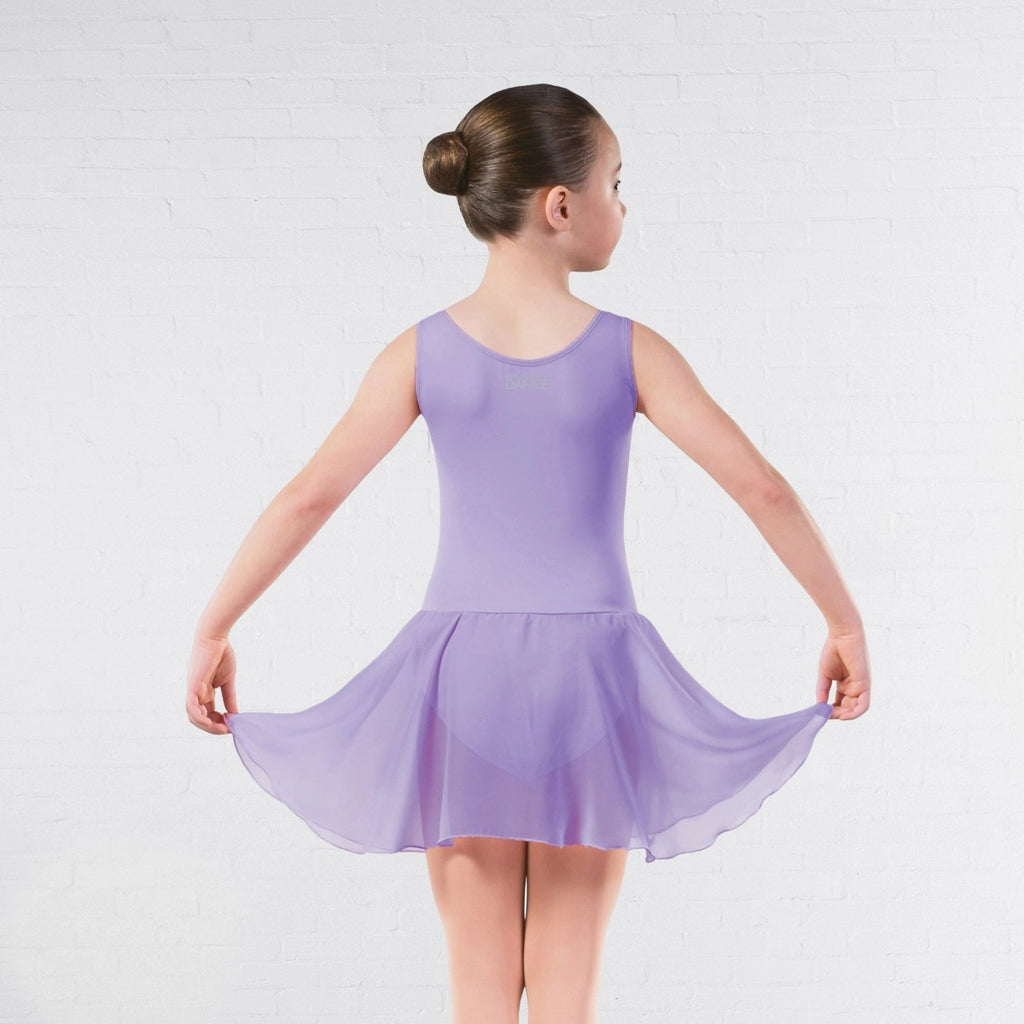 RAD Approved Sophia skirted ballet leotard in lilac