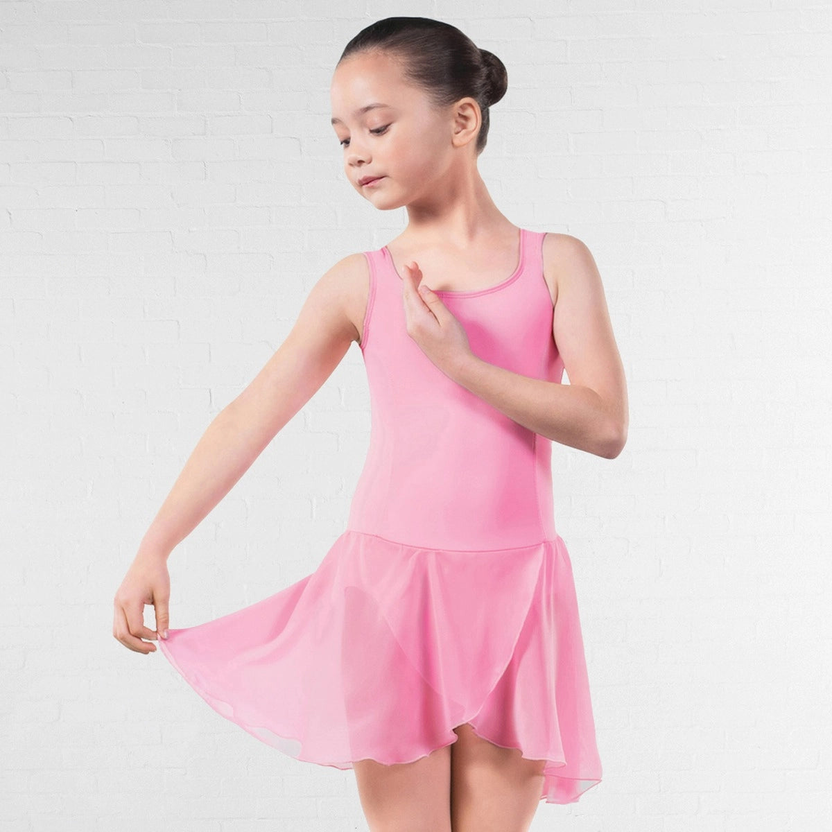 RAD Approved Sophia skirted ballet leotard in pink
