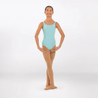 1st Position RAD Approved Megan sleeveless ballet leotard in aqua