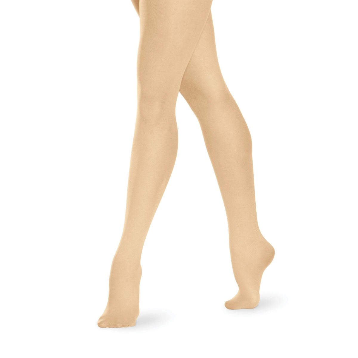 Revolution Color-Flow footed dance tights Light Tan