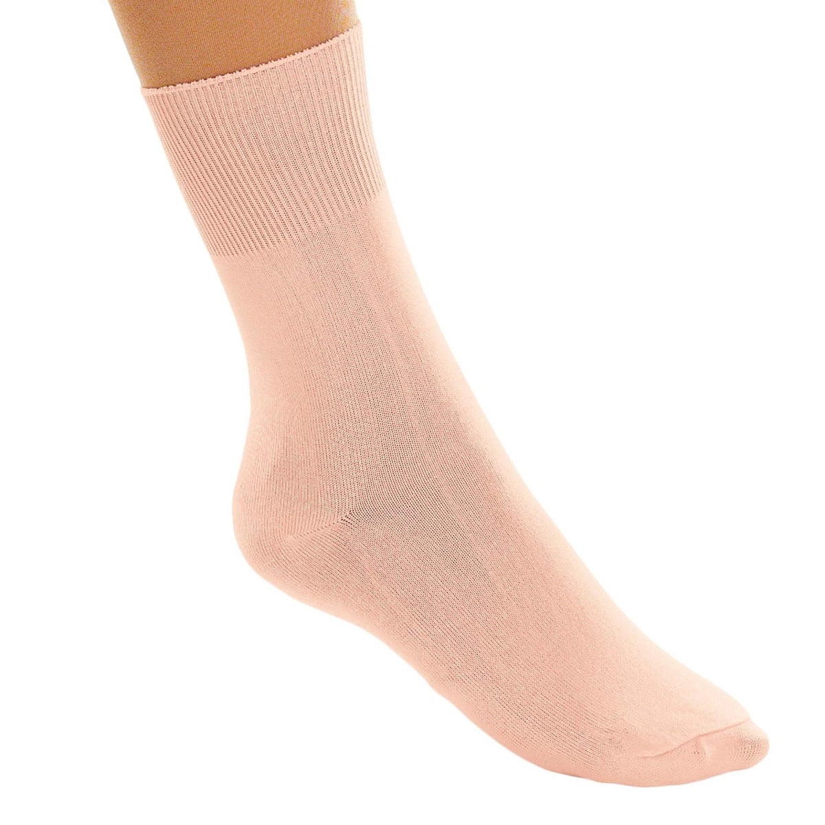 Pink 1st Position ballet and dance socks.