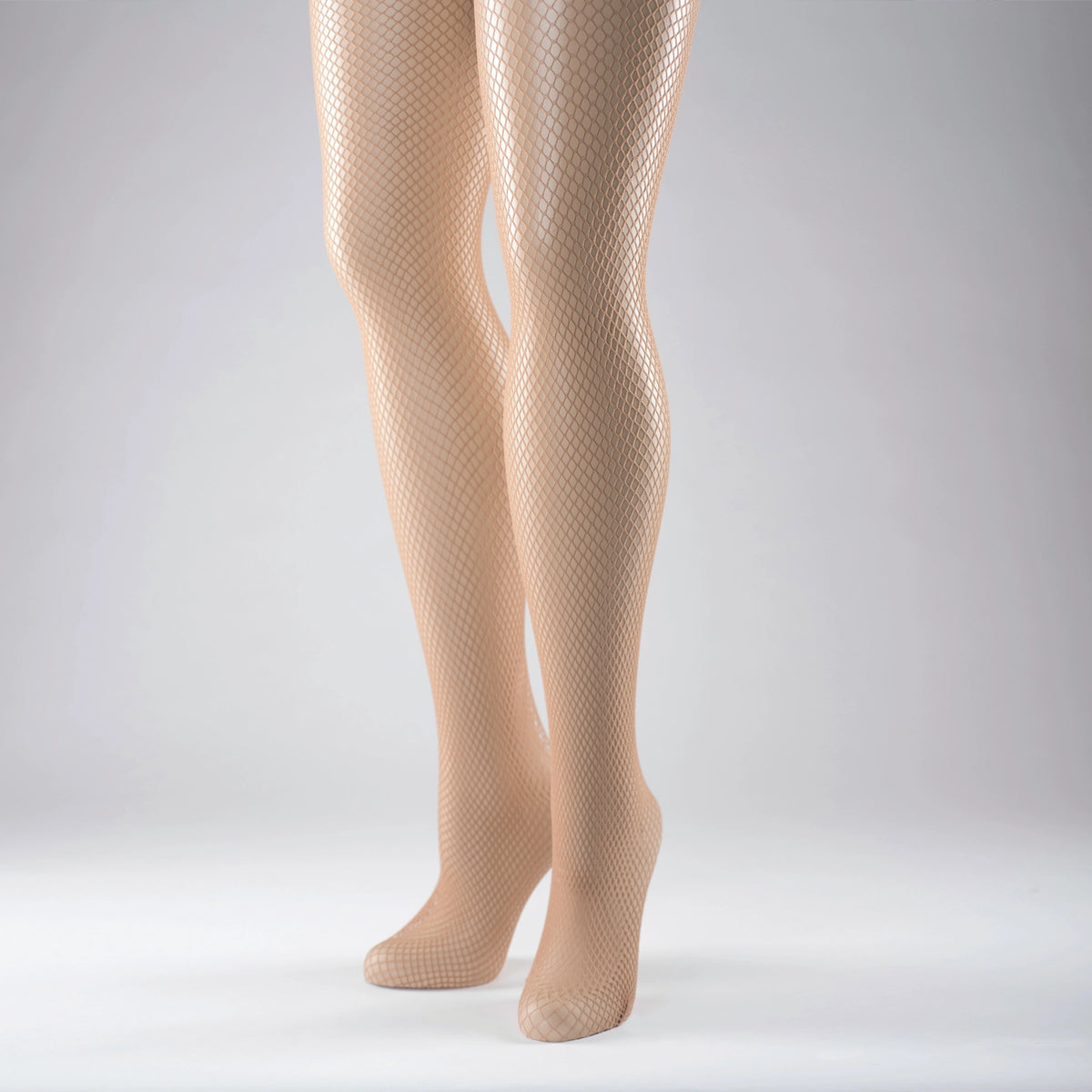 1st Position children's fishnet dance tights for performances and costumes