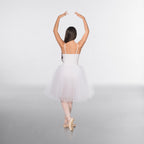 1st Position romantic ballet tutu with camisole straps and three-layer soft tulle skirt