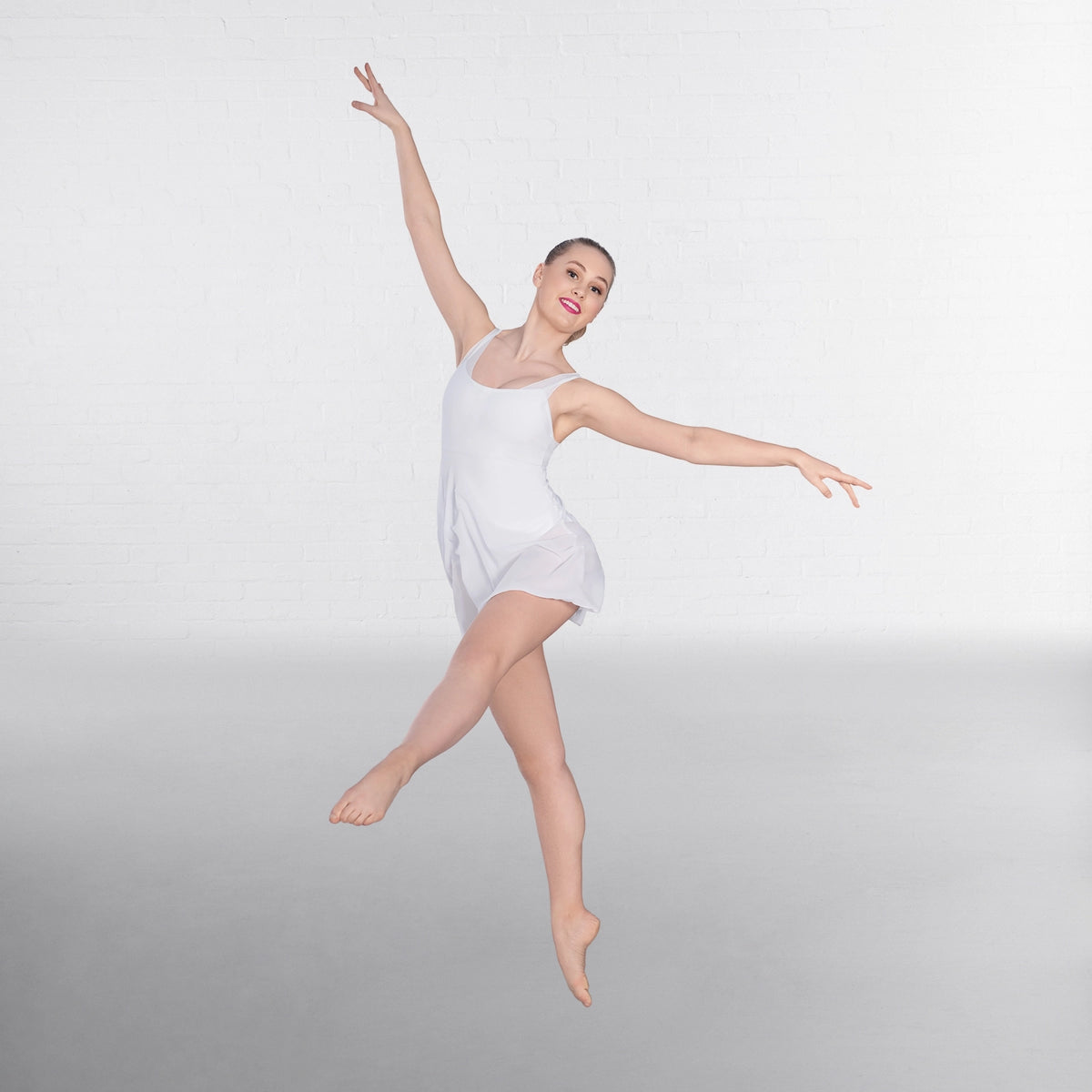 1st Position mesh lyrical dance dress